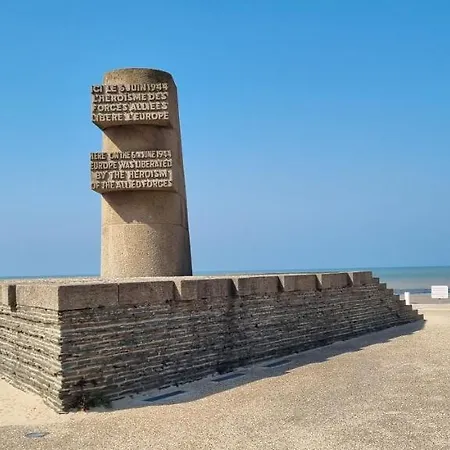 Maison De Vacances Bord De Mer Normandie Plage Du Debarquement Proche Caen Bernières-sur-Mer Esterno foto